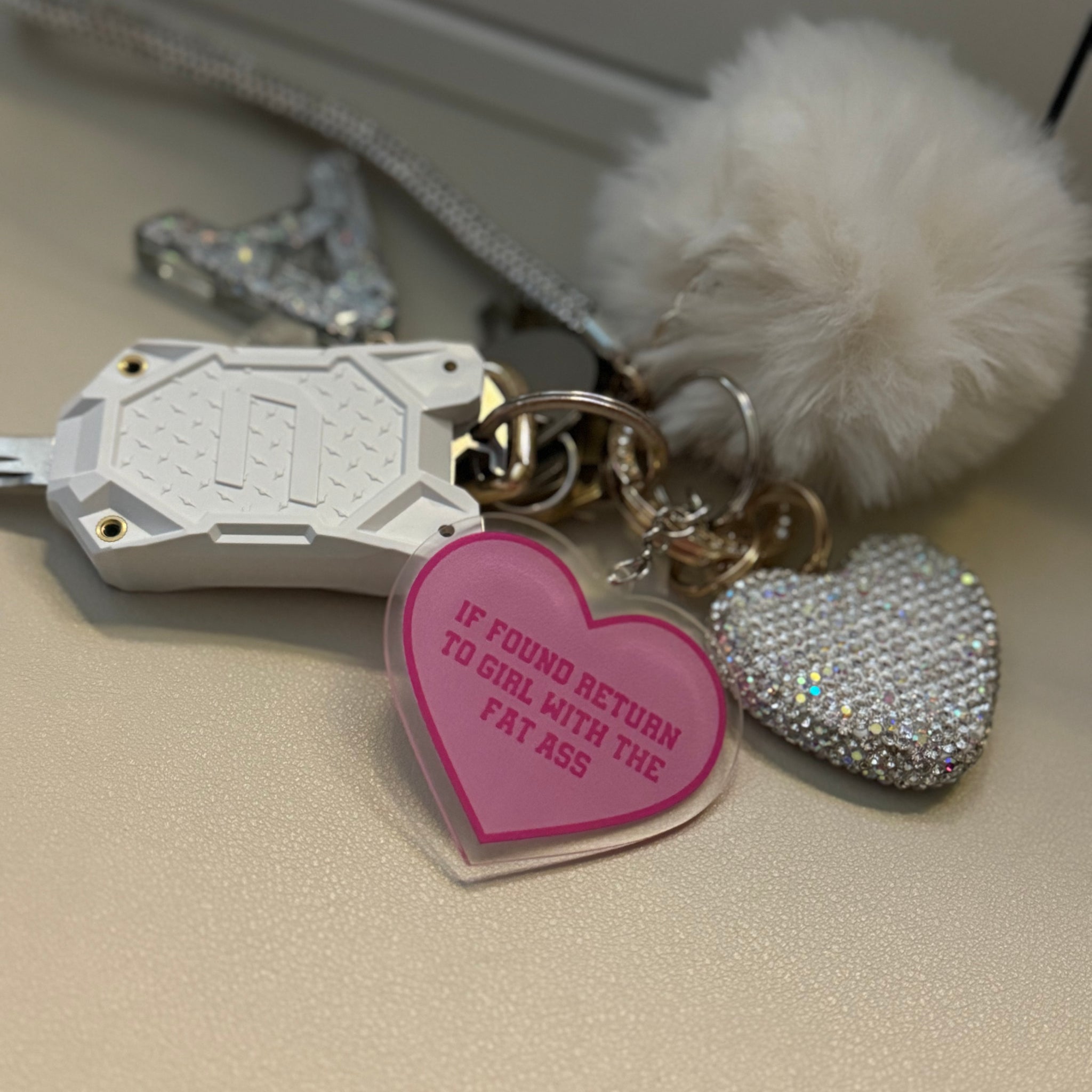 Return to Fat A$$ Keychain