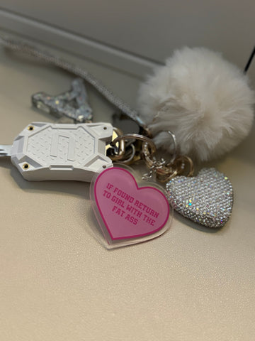 Return to Fat A$$ Keychain
